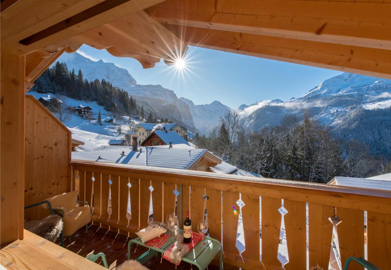 Panoramapark Soleil Chalet E Wengen Kültér fotó