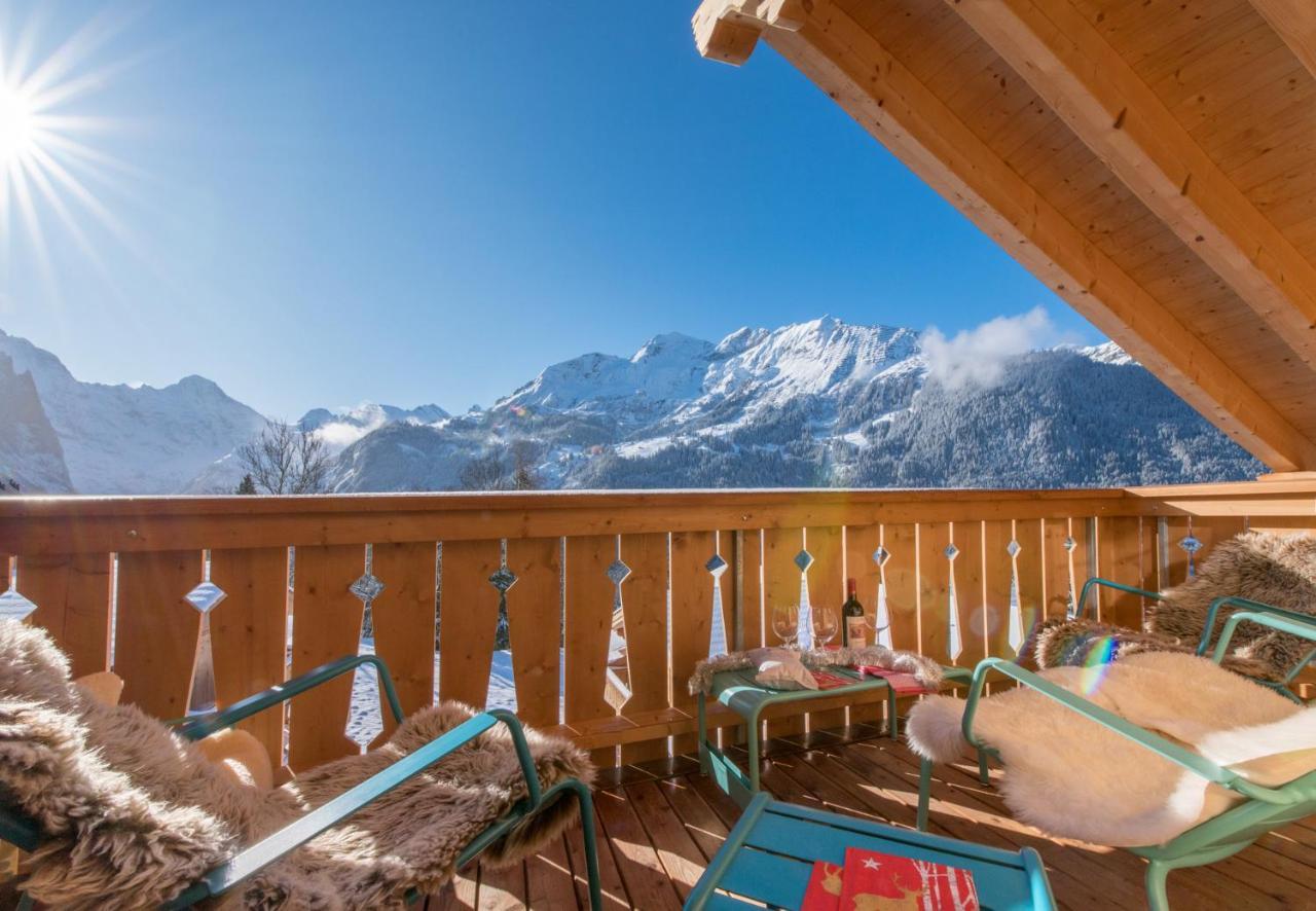Panoramapark Soleil Chalet E Wengen Kültér fotó